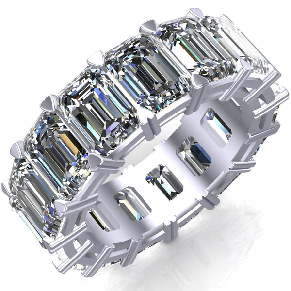 Eternity Emerald-Cut Ring - DAKO Jewelry Designs