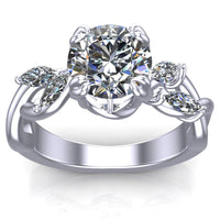 Tree of Love Branch Engagement Ring - DAKO Jewelry Designs