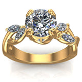 Tree of Love Branch Engagement Ring - DAKO Jewelry Designs