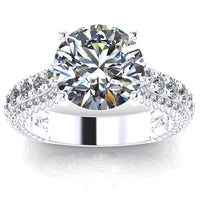 Lasso of Truth Engagement ring - DAKO Jewelry Designs