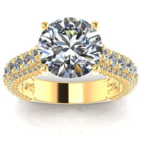 Lasso of Truth Engagement ring - DAKO Jewelry Designs