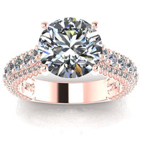 Lasso of Truth Engagement ring - DAKO Jewelry Designs