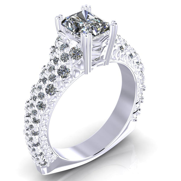 Sky Night Engagemetn Diamond Ring - DAKO Jewelry Designs