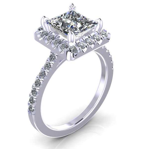 Grand Princes Engagement Ring - DAKO Jewelry Designs