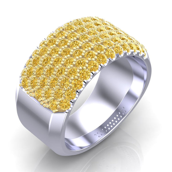 Wide Band Anniversary Ring - DAKO Jewelry Designs