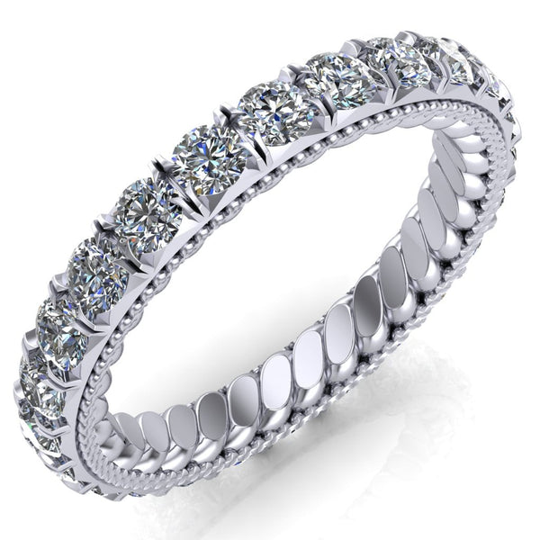 Lasso D'eternite Diamond Eternity ring - DAKO Jewelry Designs