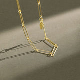 Paper  Clip Necklace - DAKO Jewelry Designs