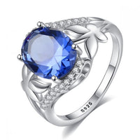 Oval leaf ring - DAKO Jewelry Designs