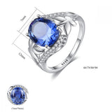 Oval leaf ring - DAKO Jewelry Designs
