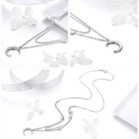 Moon and Stars necklace - DAKO Jewelry Designs