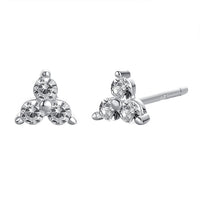 Three Stone Earrings - DAKO Jewelry Designs