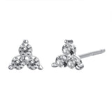 Three Stone Earrings - DAKO Jewelry Designs